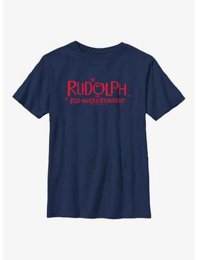 Rudolph The Red-Nosed Reindeer Logo Youth T-Shirt, , hi-res