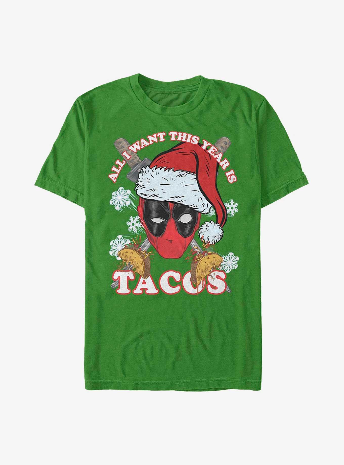 Marvel Deadpool All I Want Is Tacos T-Shirt, , hi-res