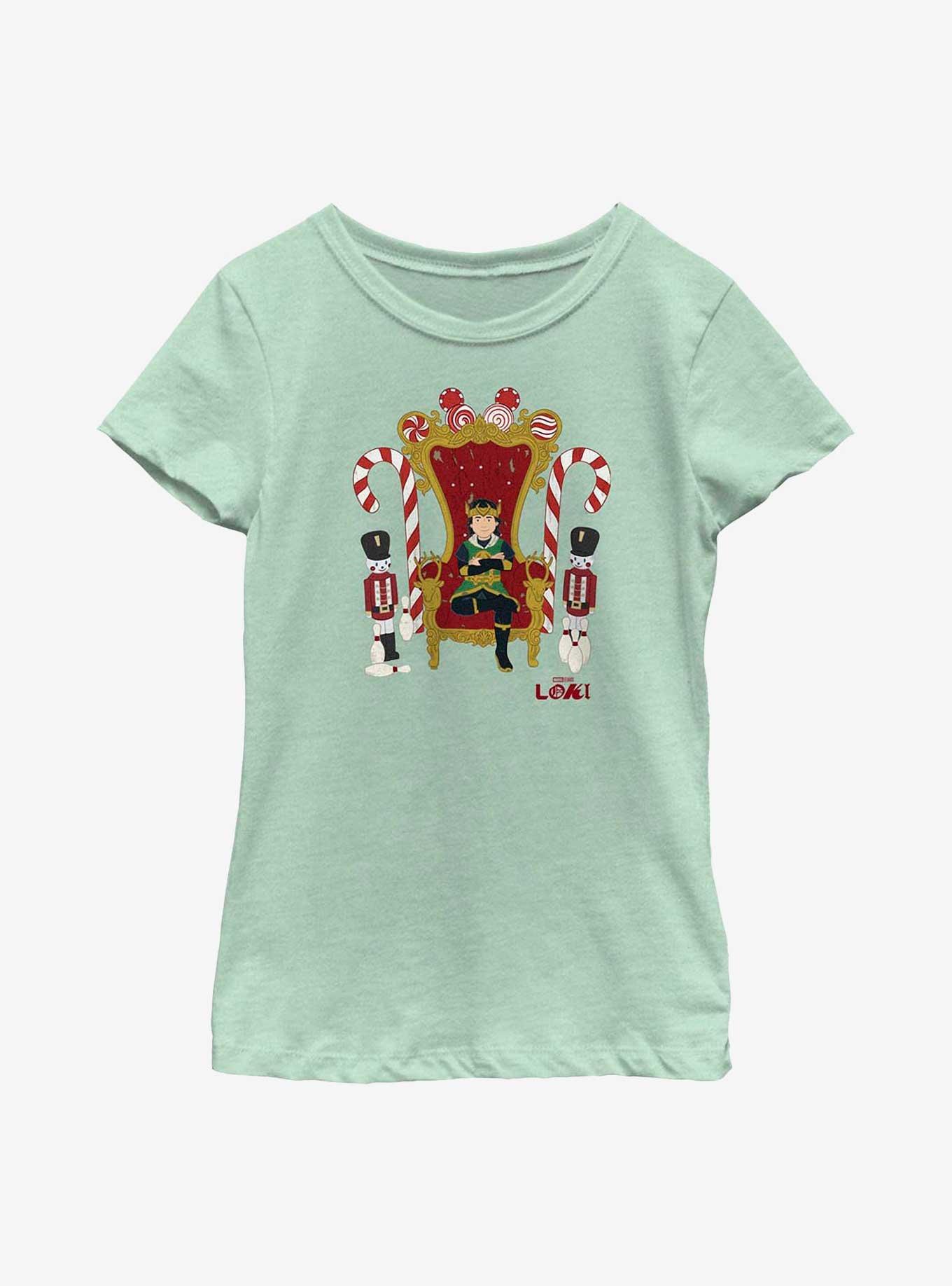 Marvel Loki Kid Loki Christmas Youth Girls T-Shirt, , hi-res