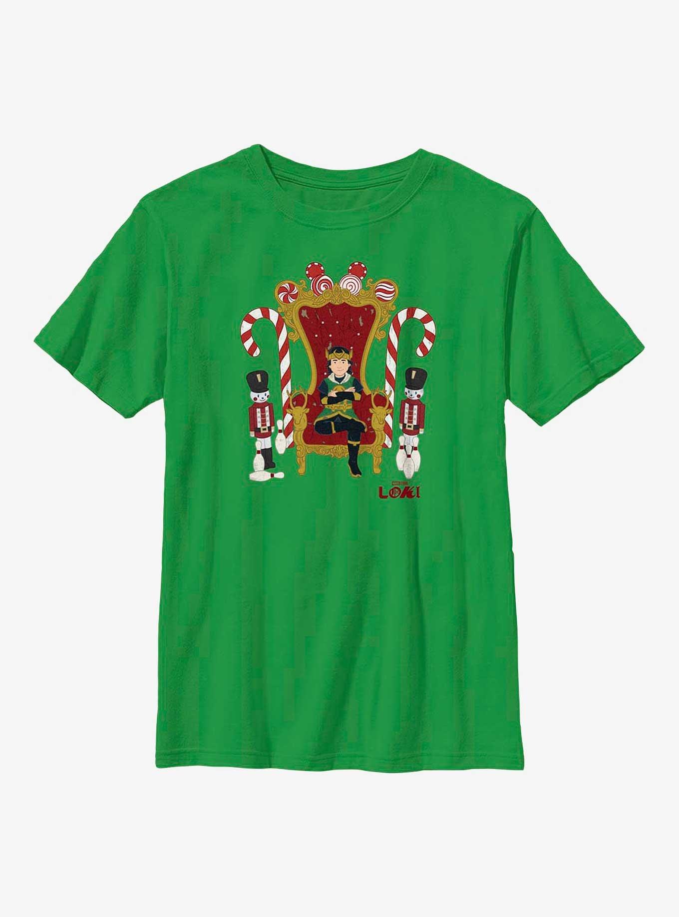 Marvel Loki Kid Loki Christmas Youth T-Shirt, , hi-res