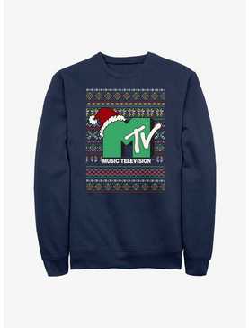 MTV Ugly Sweater Pattern Sweatshirt, , hi-res