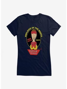 Beavis And Butthead Burger World Girls T-Shirt, NAVY, hi-res