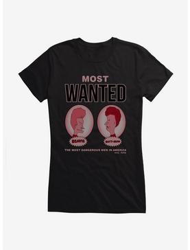 Beavis And Butthead Most Wanted Girls T-Shirt, , hi-res