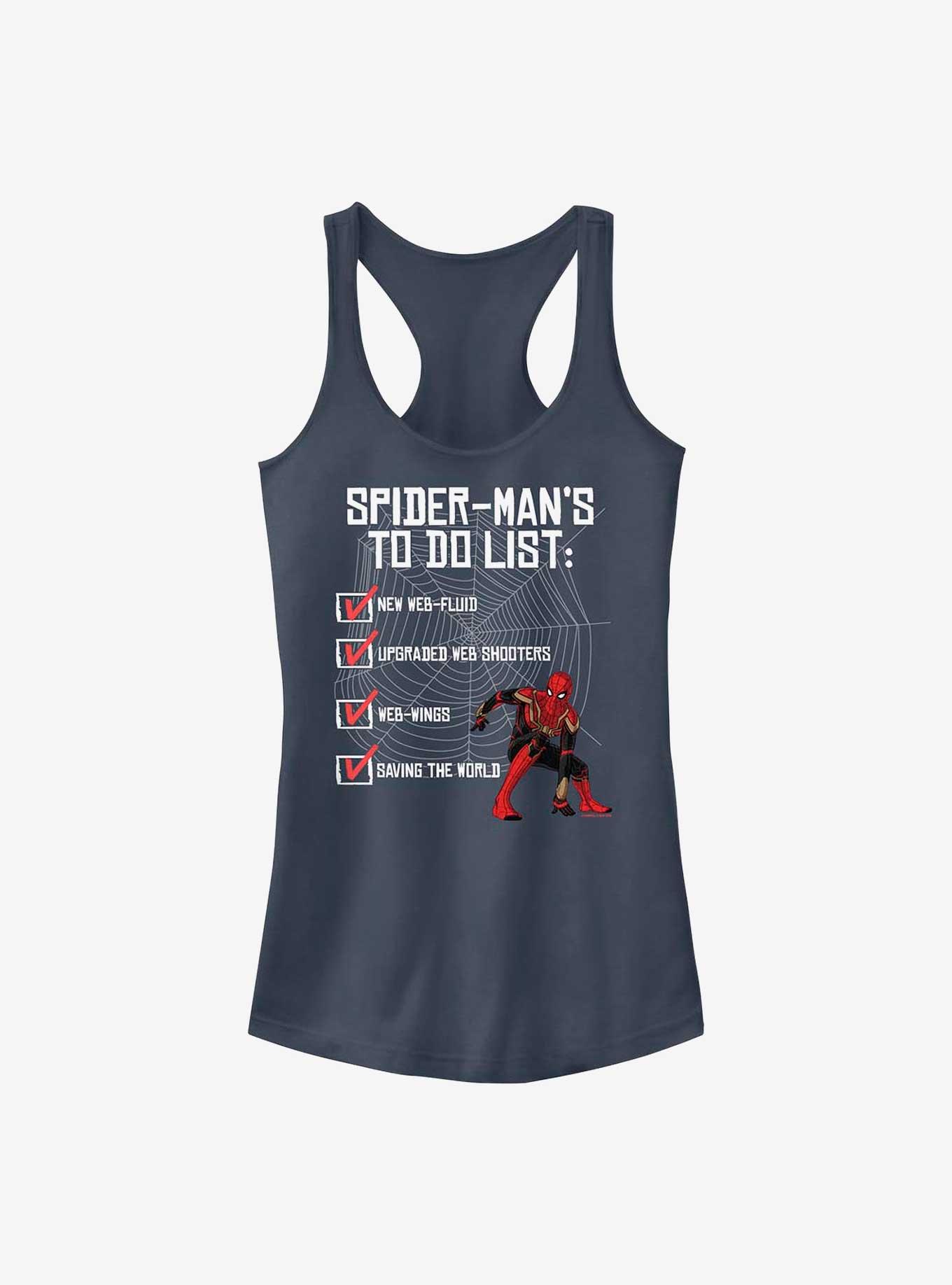 Marvel Spider-Man: No Way Home To Do List Girls Tank, , hi-res