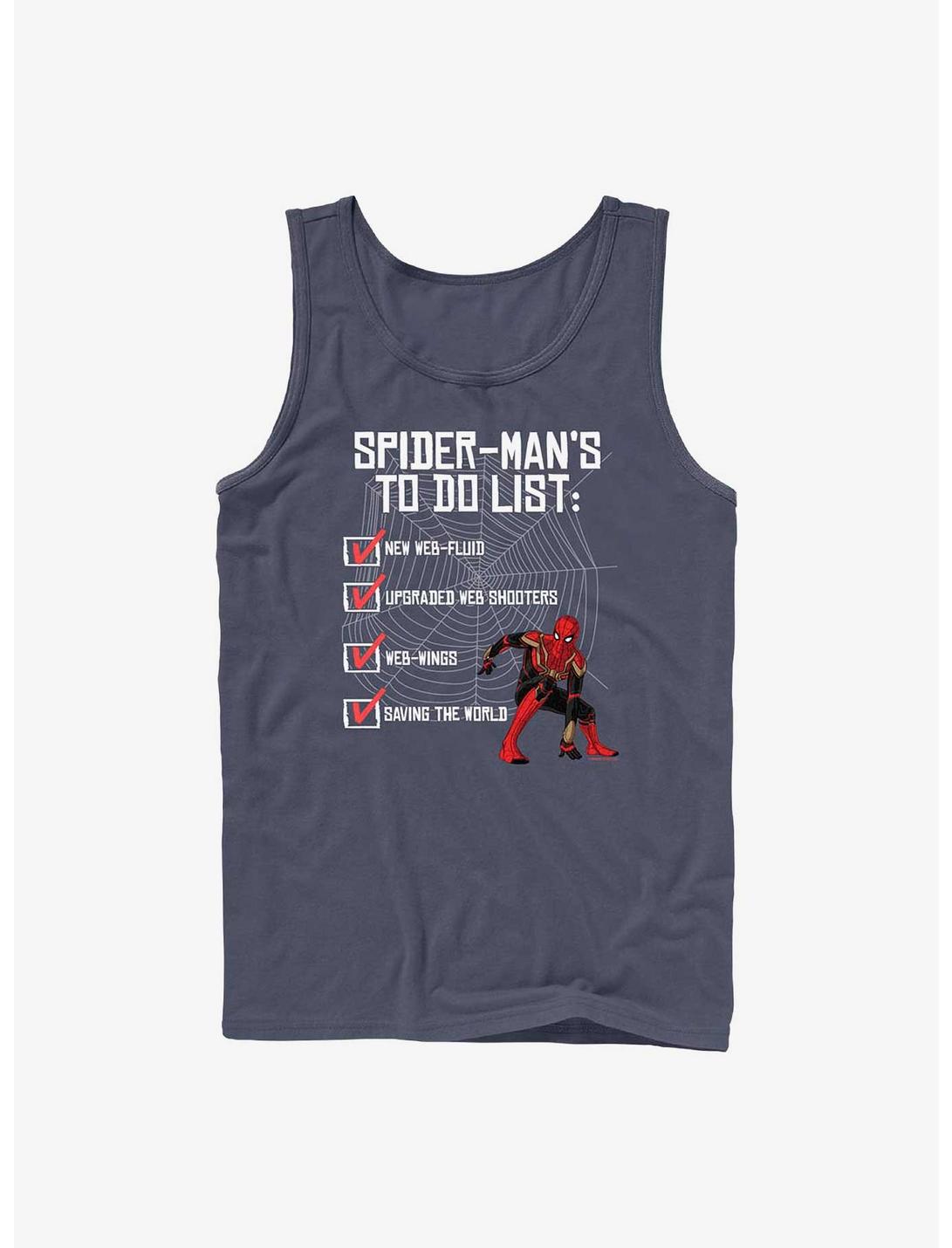 Marvel Spider-Man: No Way Home To Do List Tank, NAVY, hi-res