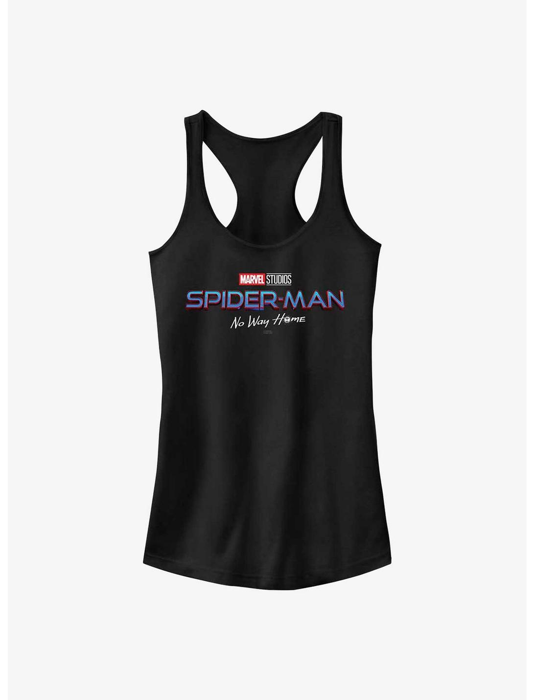 Marvel Spider-Man: No Way Home Logo Girls Tank, BLACK, hi-res