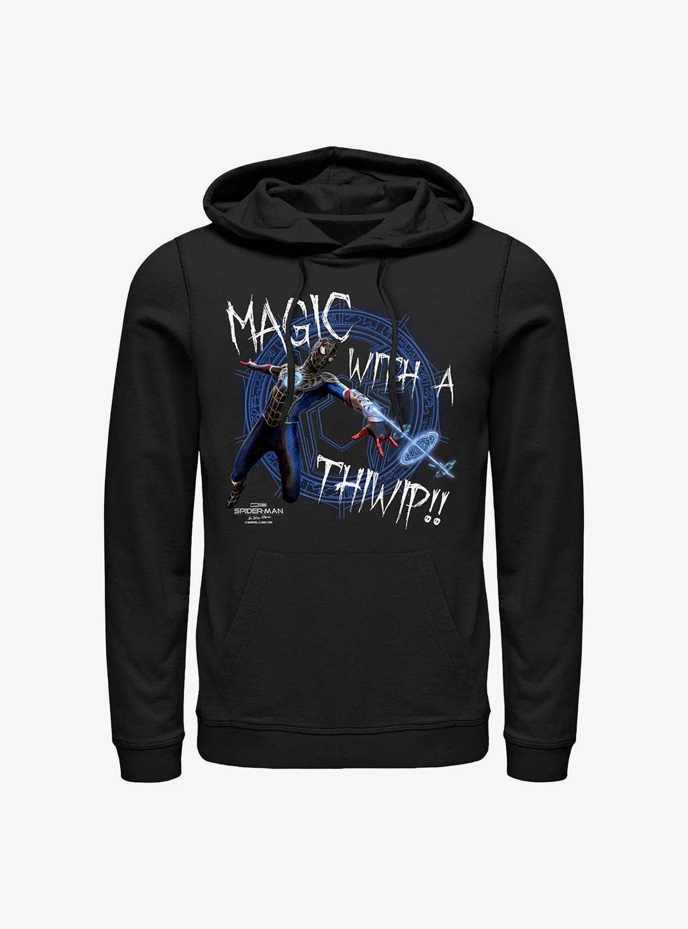 Marvel Spider-Man: No Way Home Magic With A Thiwip Hoodie, BLACK, hi-res