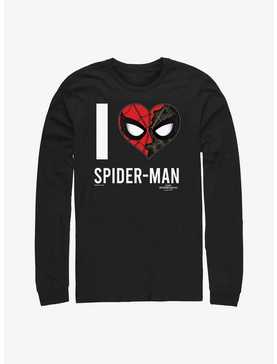 Marvel Spider-Man: No Way Home I Heart Spider-Man Long-Sleeve T-Shirt, , hi-res