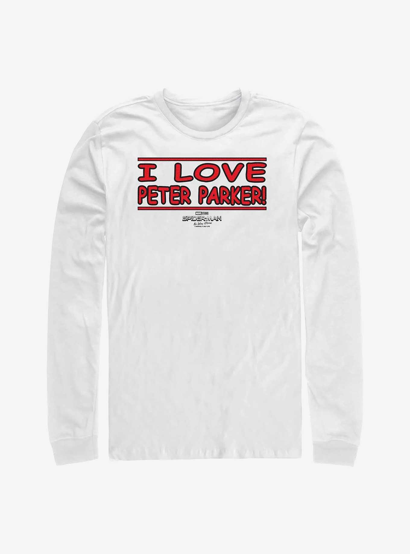 Marvel Spider-Man: No Way Home I Love Peter Parker Long-Sleeve T-Shirt, , hi-res