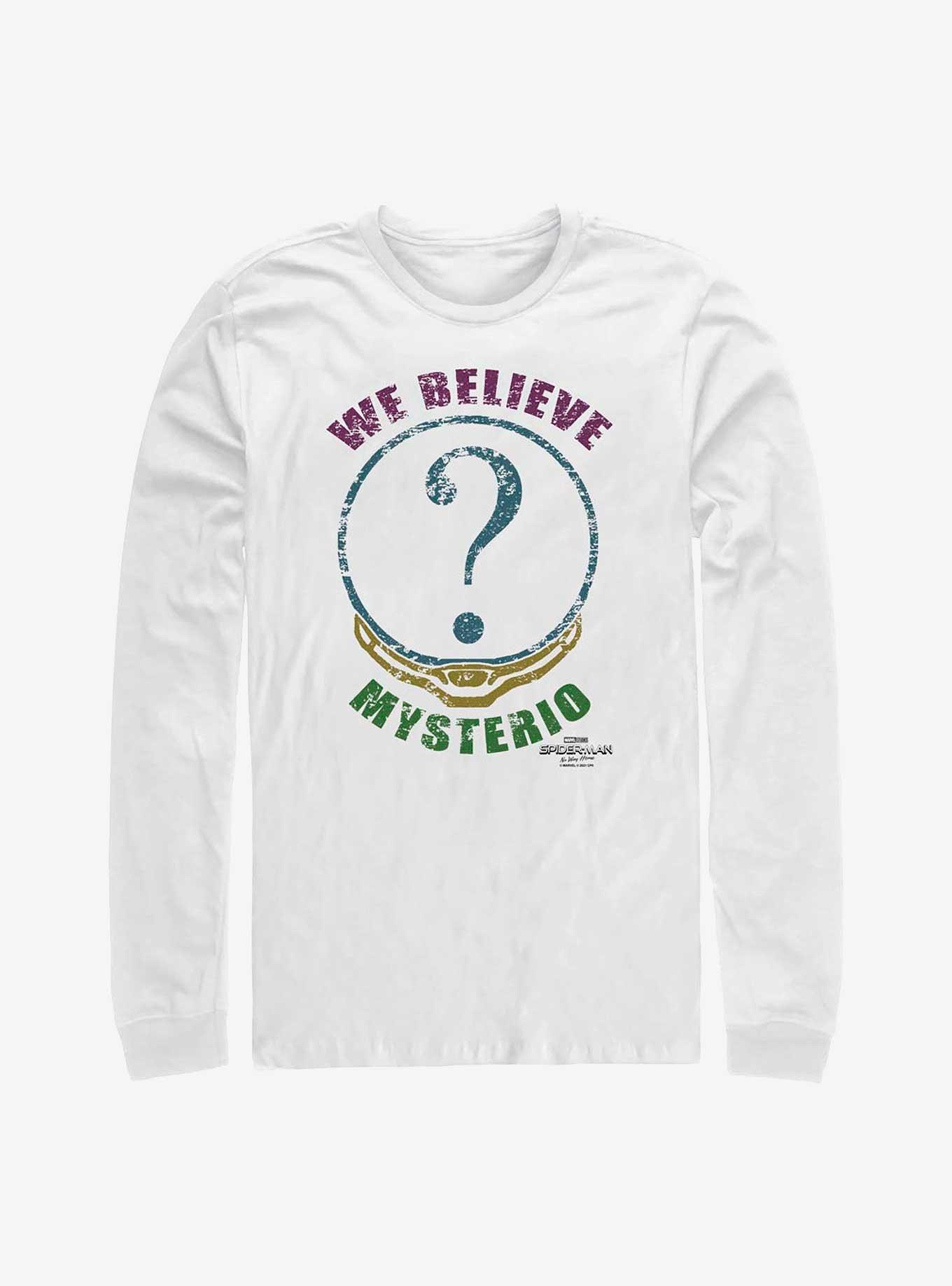 Marvel Spider-Man: No Way Home We Believe Mysterio Long-Sleeve T-Shirt, , hi-res