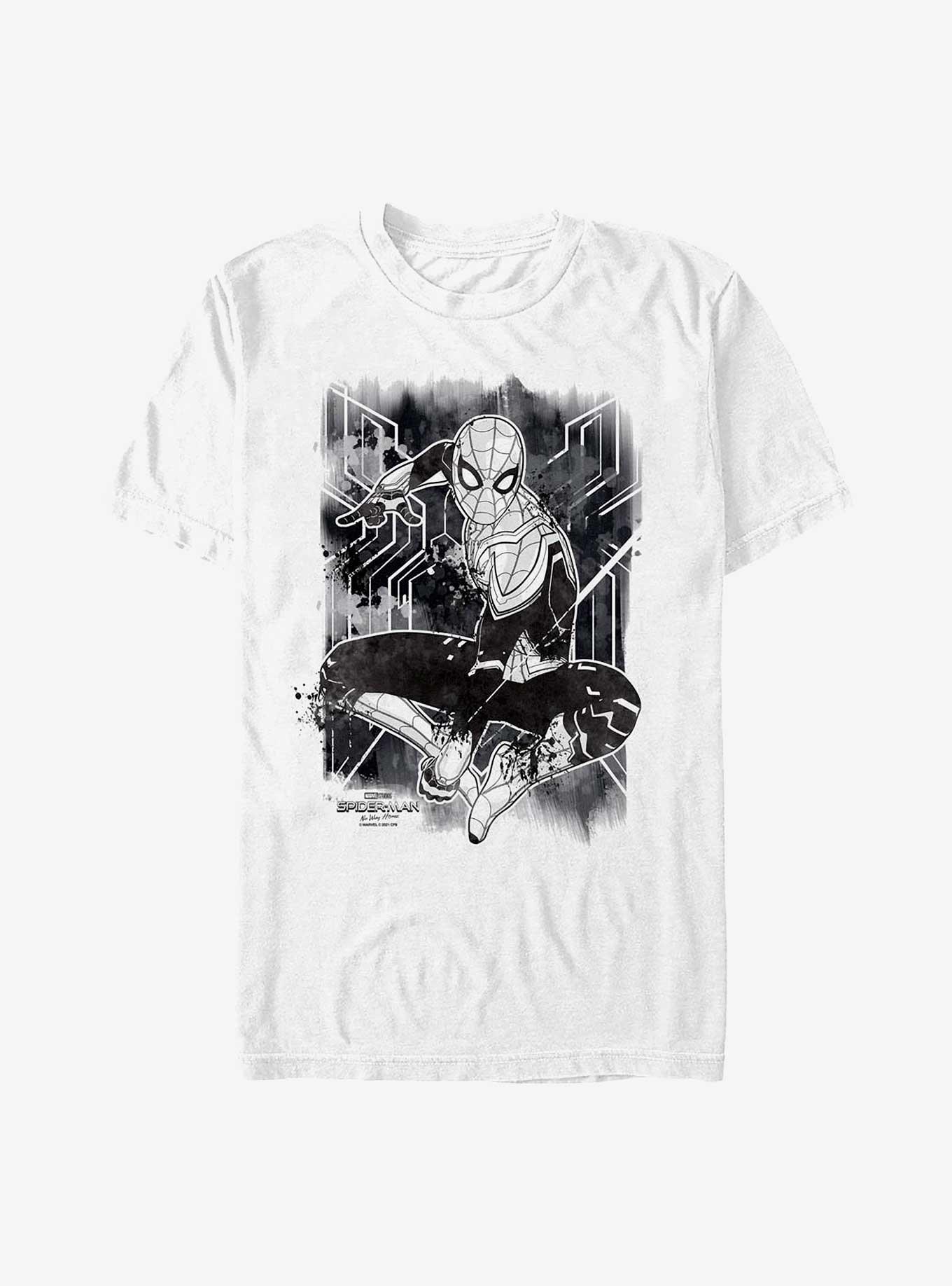 Marvel Spider-Man: No Way Home Inked T-Shirt, WHITE, hi-res