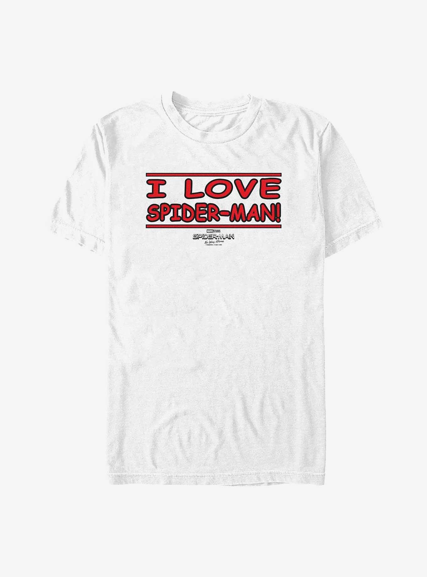 Marvel Spider-Man: No Way Home Spidey Love T-Shirt, WHITE, hi-res