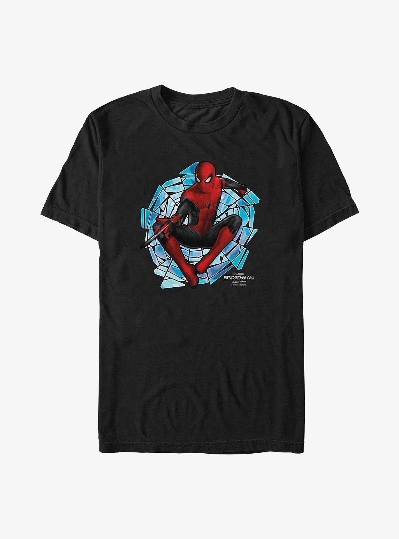 Marvel Spider-Man: No Way Home Spinning Webs T-Shirt, BLACK, hi-res