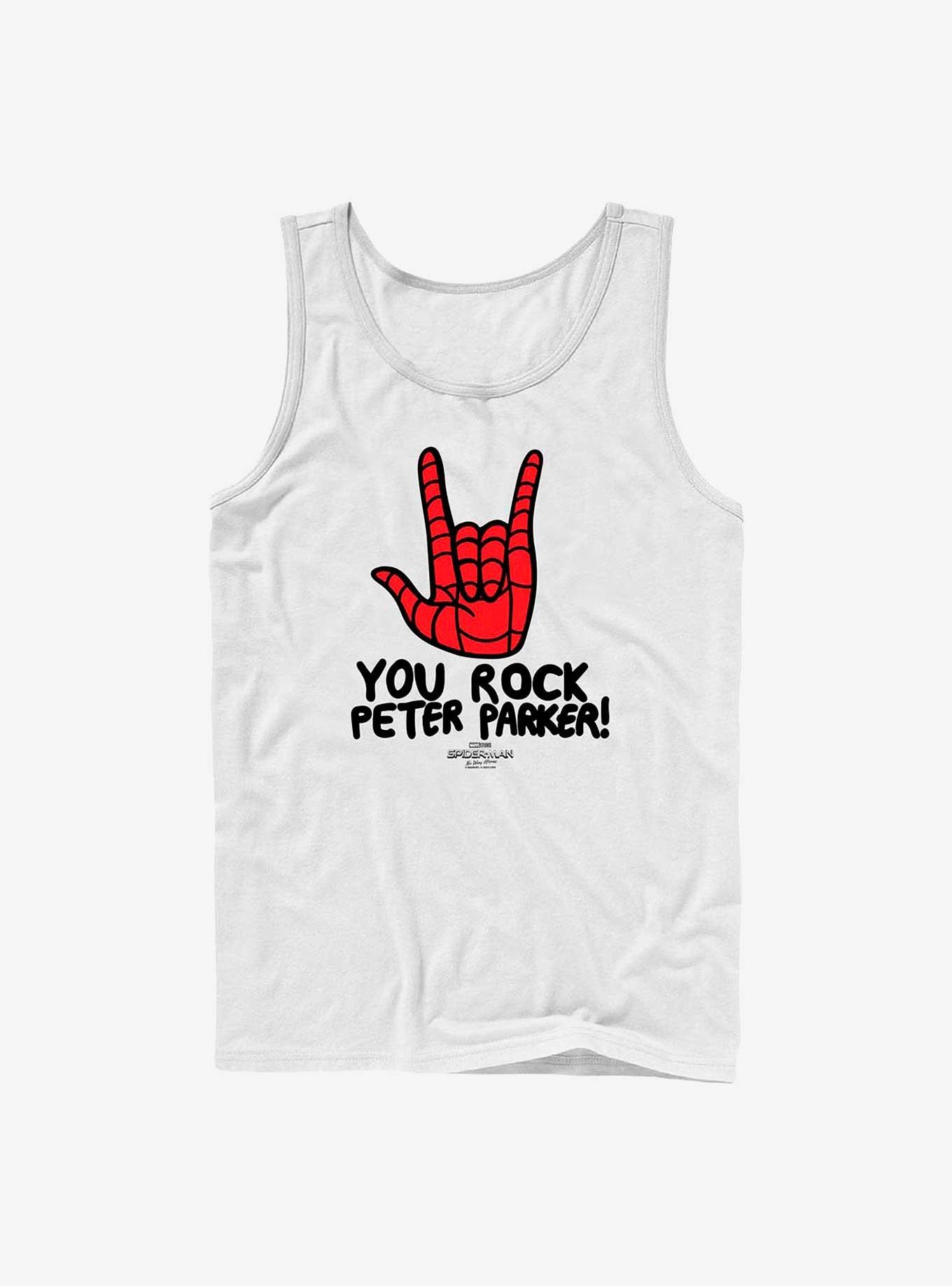 Marvel Spider-Man: No Way Home Parker Rocks Tank, WHITE, hi-res