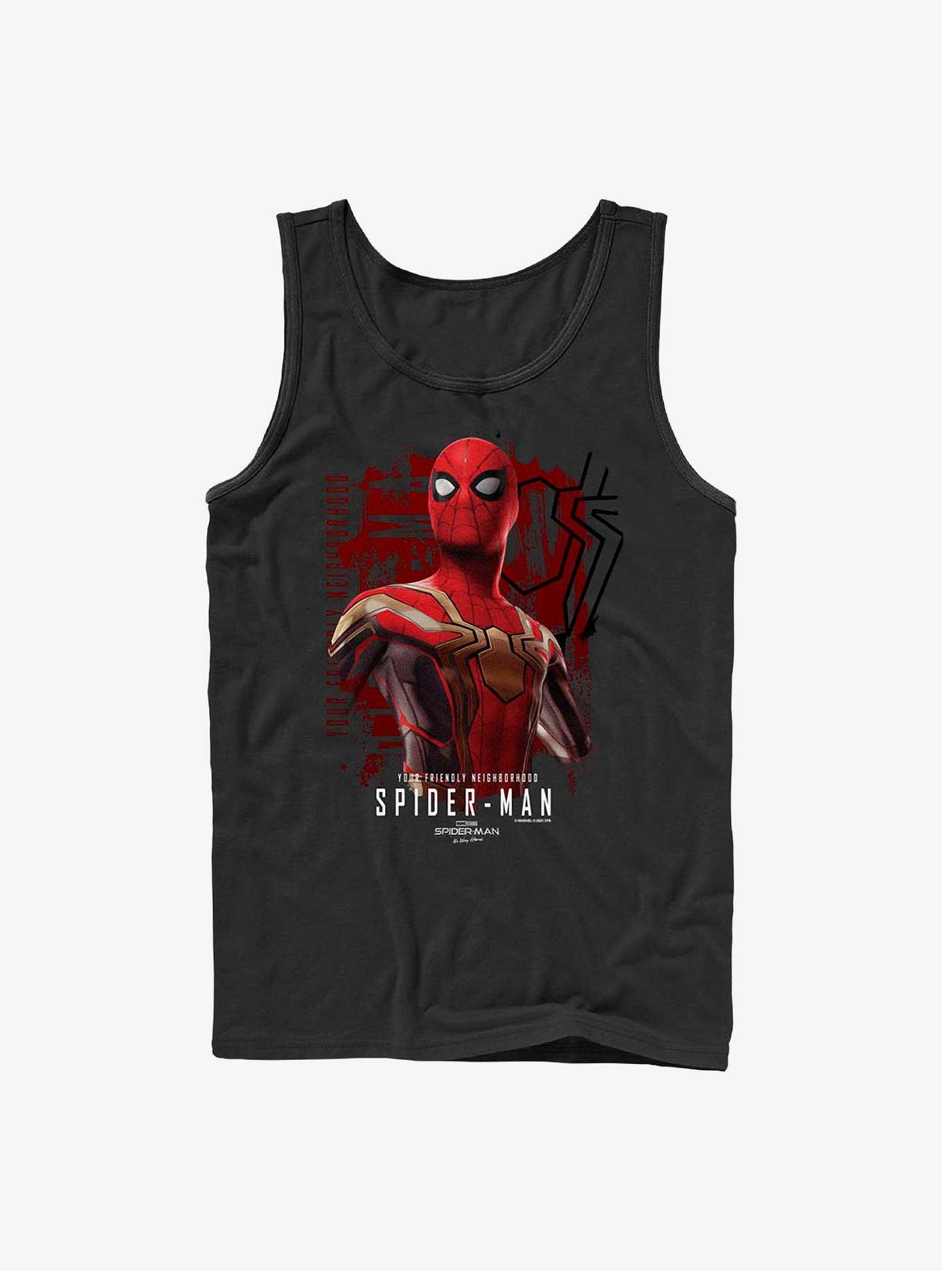 Marvel Spider-Man: No Way Home The Hero Tank, BLACK, hi-res