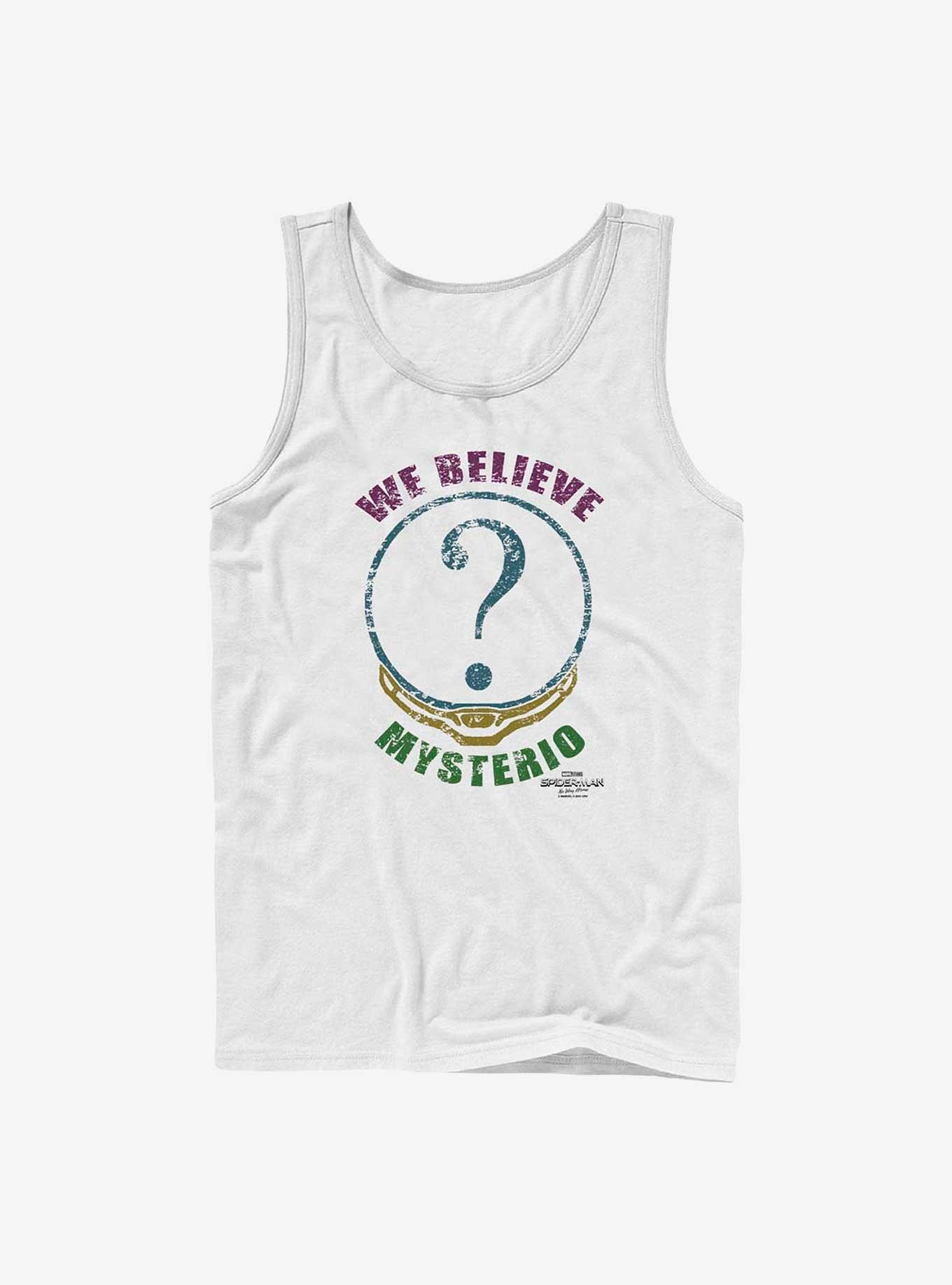 Marvel Spider-Man: No Way Home We Believe Mysterio Tank, WHITE, hi-res