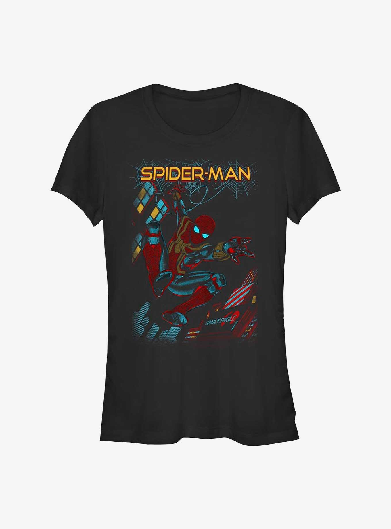 Marvel Spider-Man: No Way Home Slinging Cover Girls T-Shirt, , hi-res