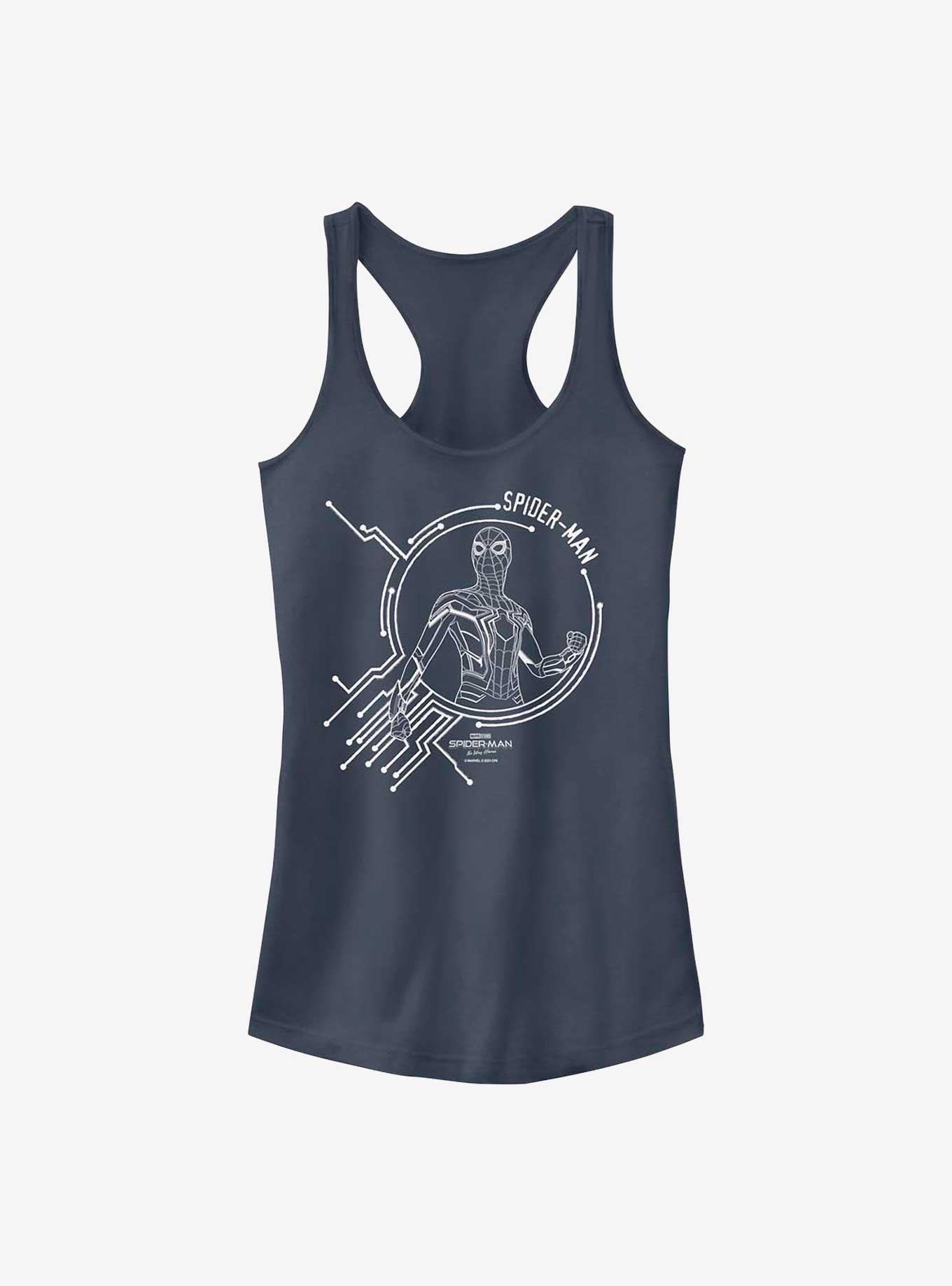 Marvel Spider-Man: No Way Home White Tech Girls Tank