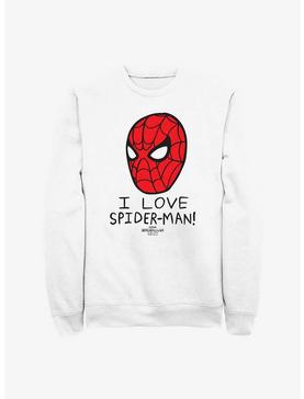 Marvel Spider-Man: No Way Home I Love Spider-Man Crew Sweatshirt, , hi-res