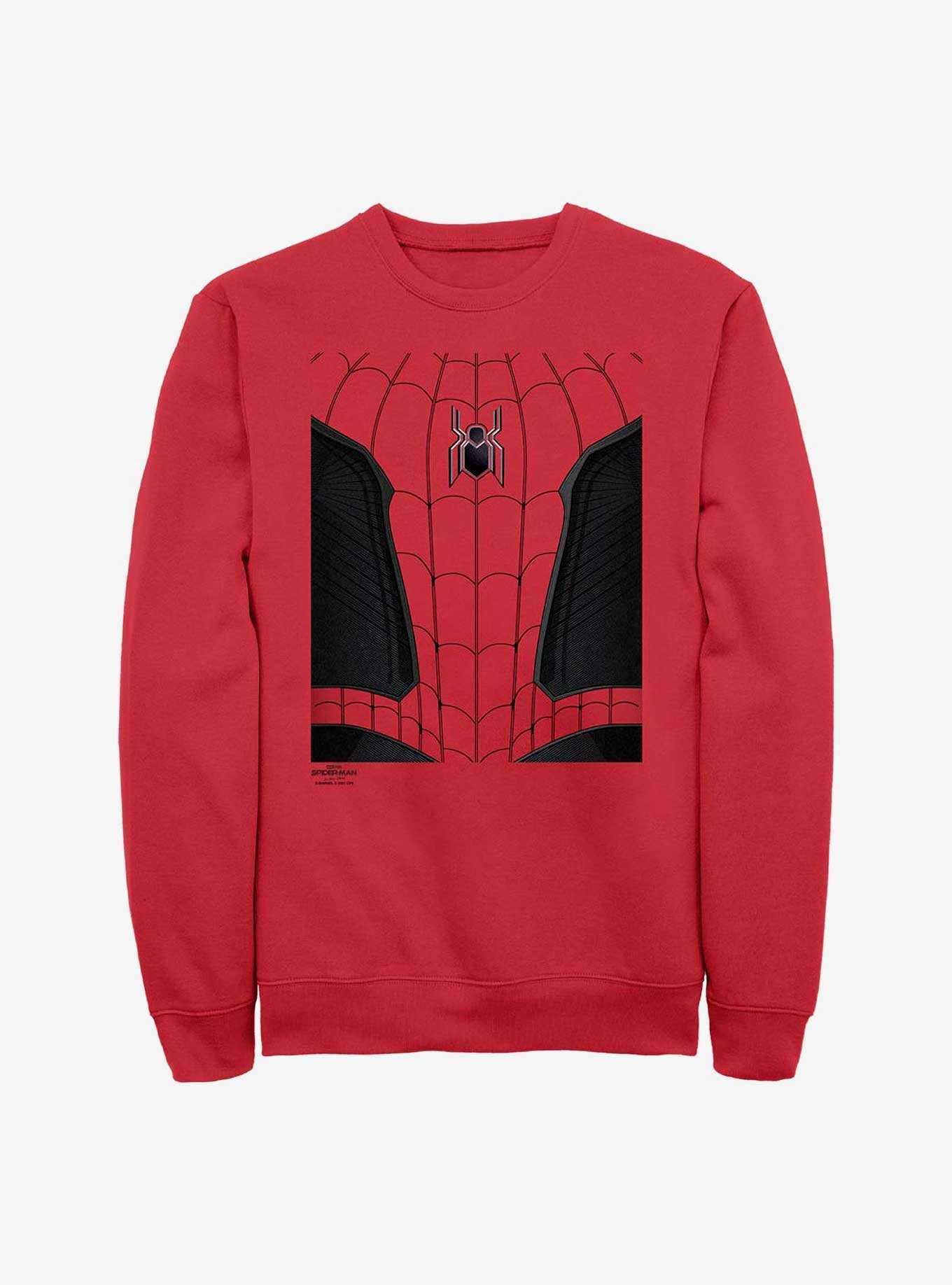 Marvel Spider-Man: No Way Home Spider Suit Crew Sweatshirt, , hi-res