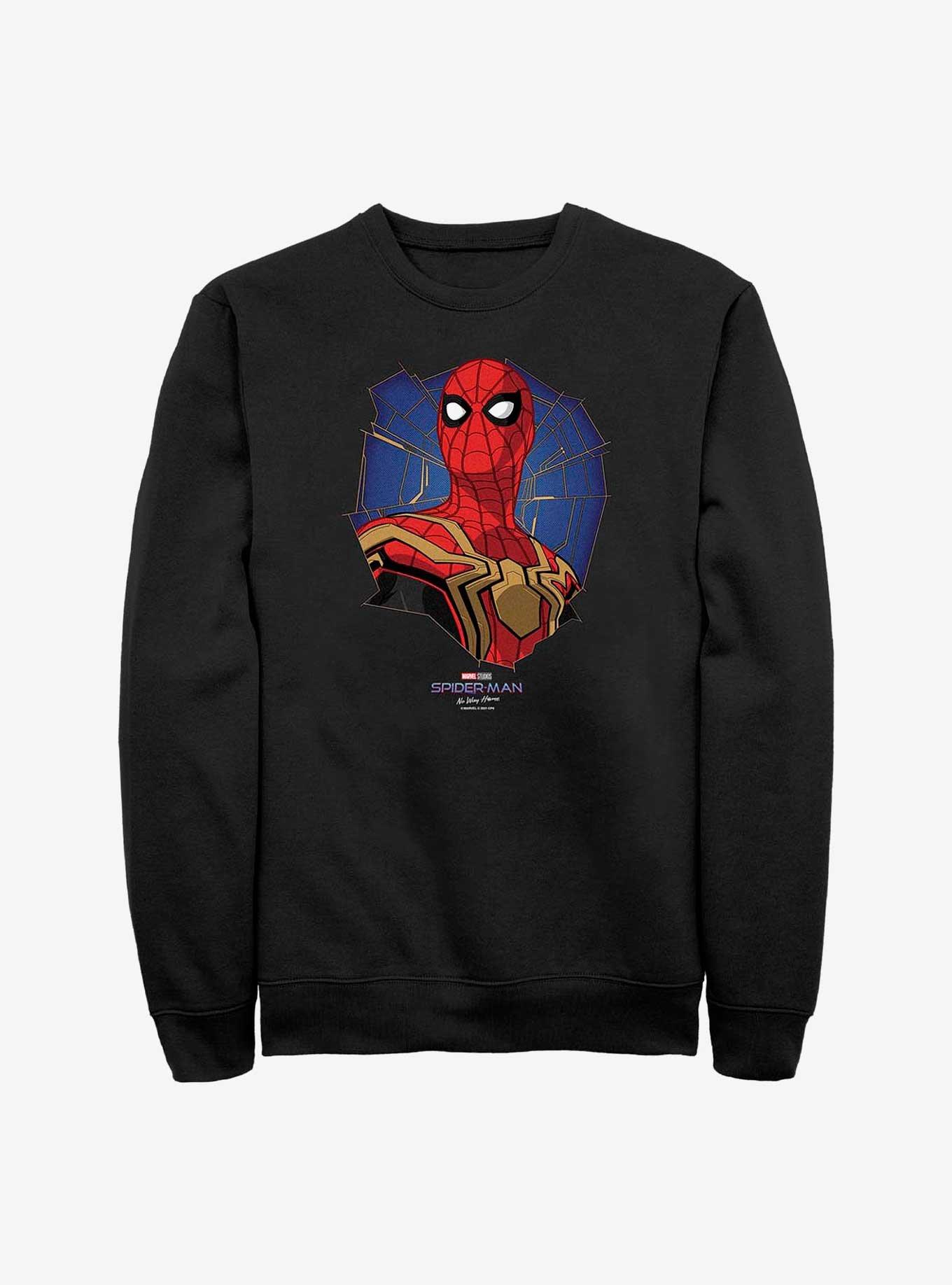 Marvel Spider-Man: No Way Home Web Of A Hero Crew Sweatshirt, , hi-res