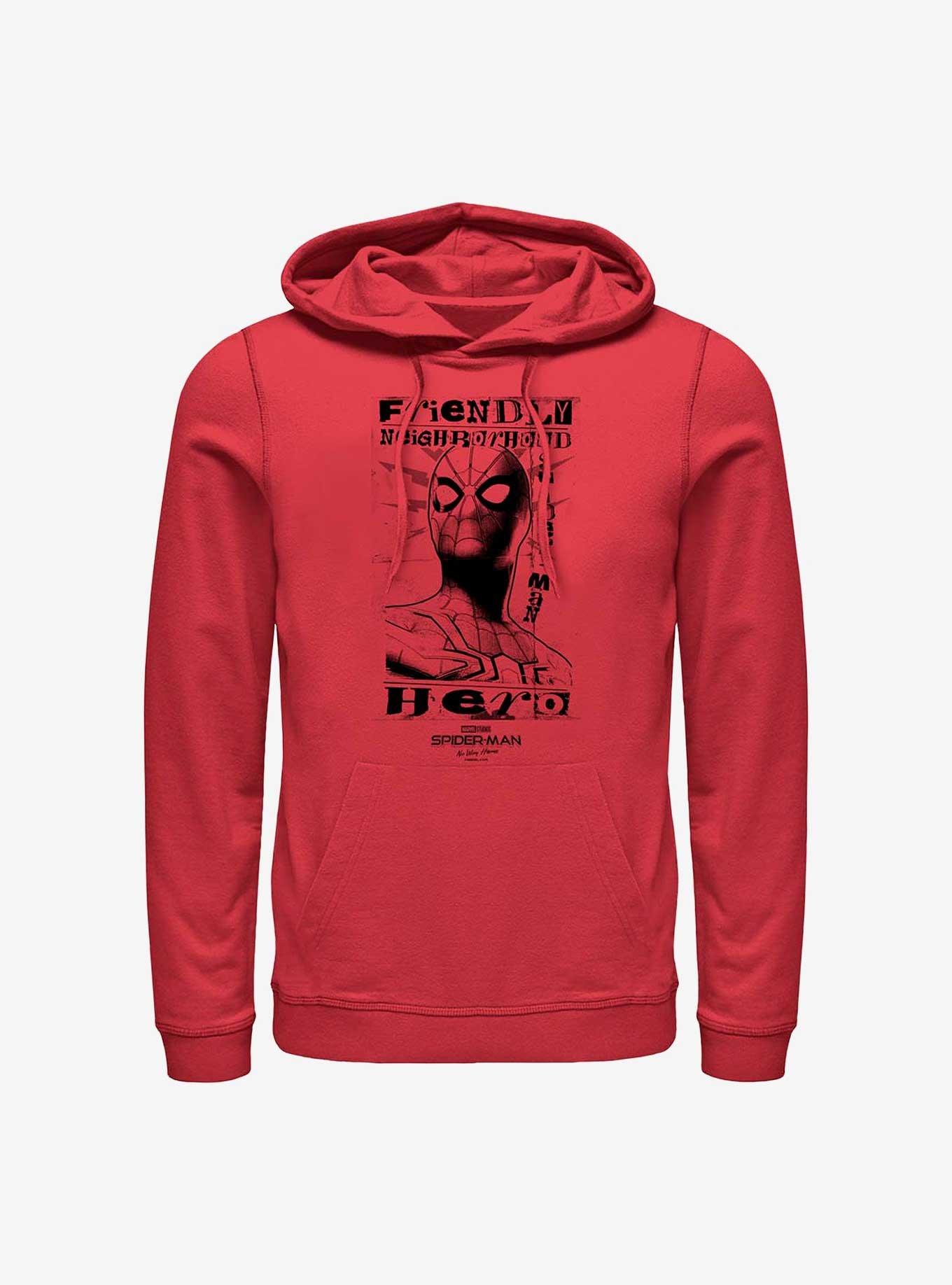 Marvel Spider-Man: No Way Home Friendly Hero Hoodie