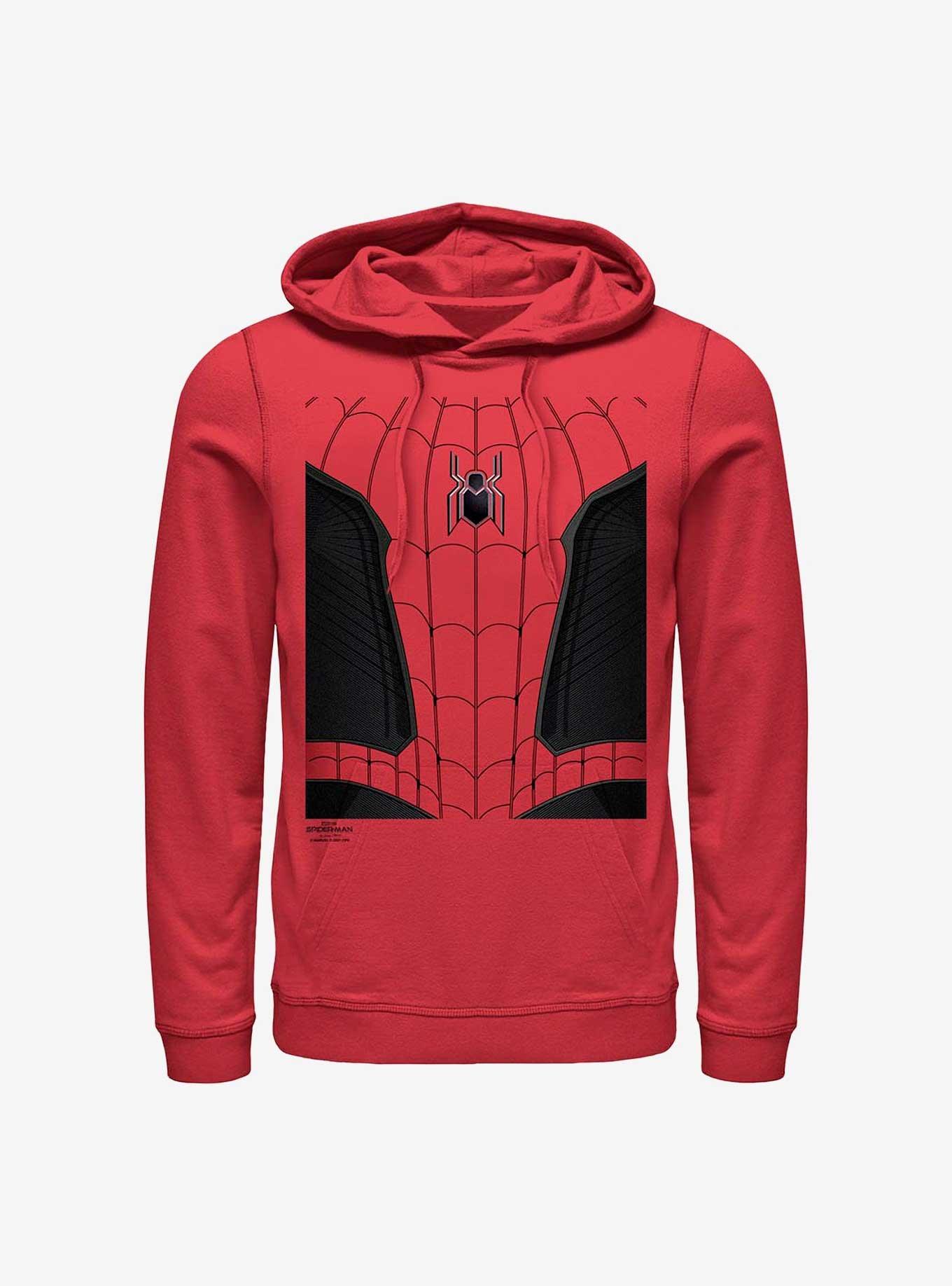 Marvel Spider-Man: No Way Home Spider Suit Hoodie, RED, hi-res