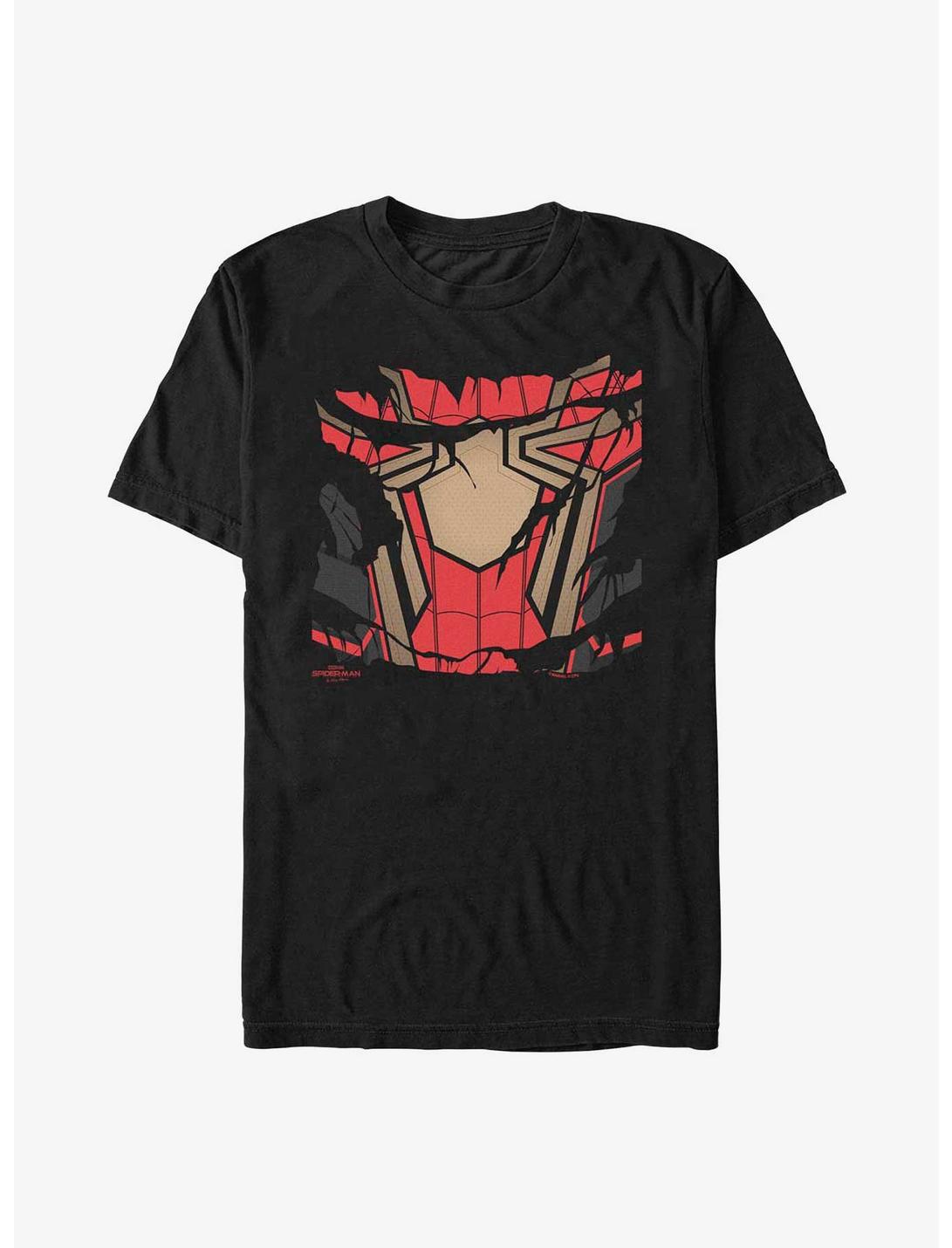 Marvel Spider-Man: No Way Home Ripped Suit T-Shirt, BLACK, hi-res