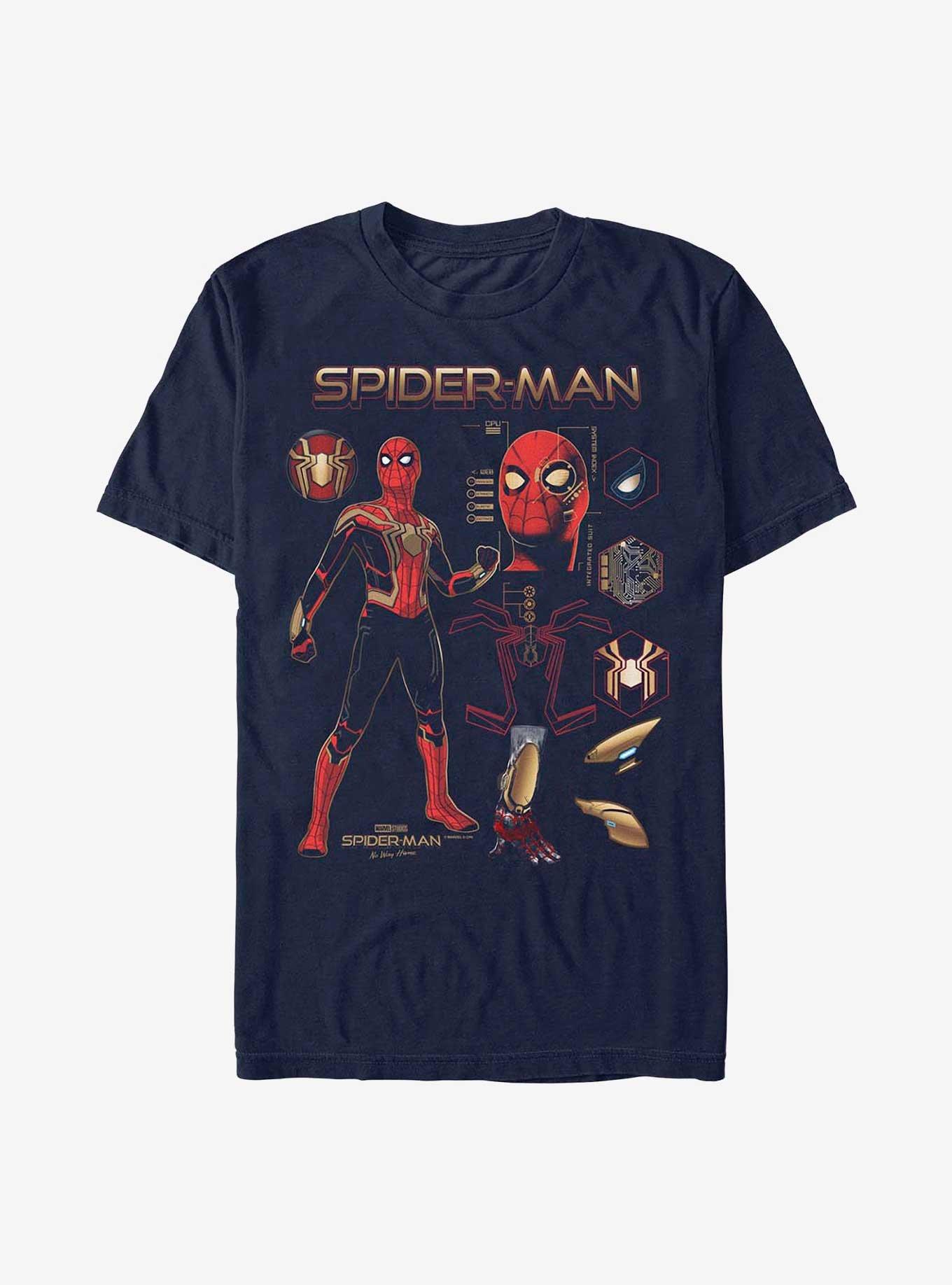 Marvel Spider-Man: No Way Home Spidey Stuff T-Shirt, NAVY, hi-res