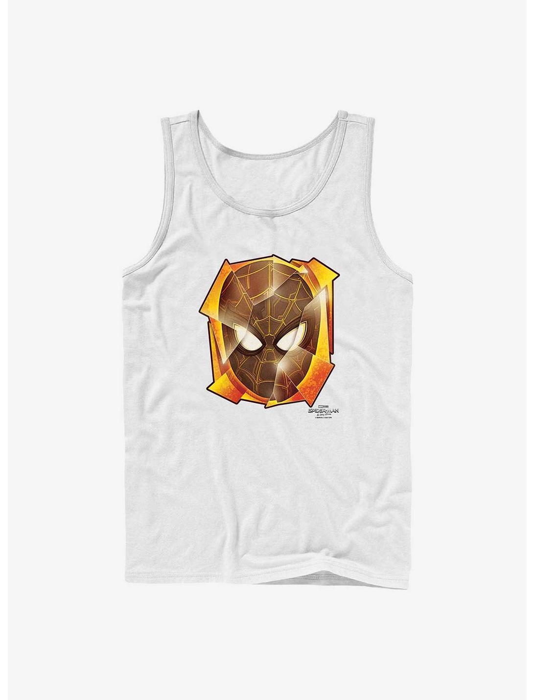 Marvel Spider-Man: No Way Home Mask Pieces Tank, WHITE, hi-res