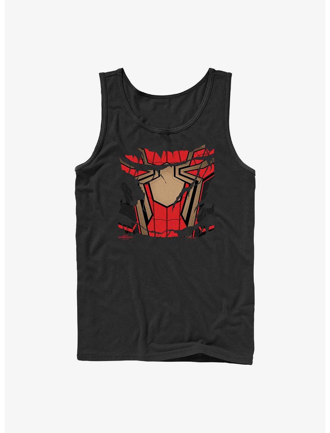 Marvel Spider-Man: No Way Home Ripped Suit Tank, BLACK, hi-res
