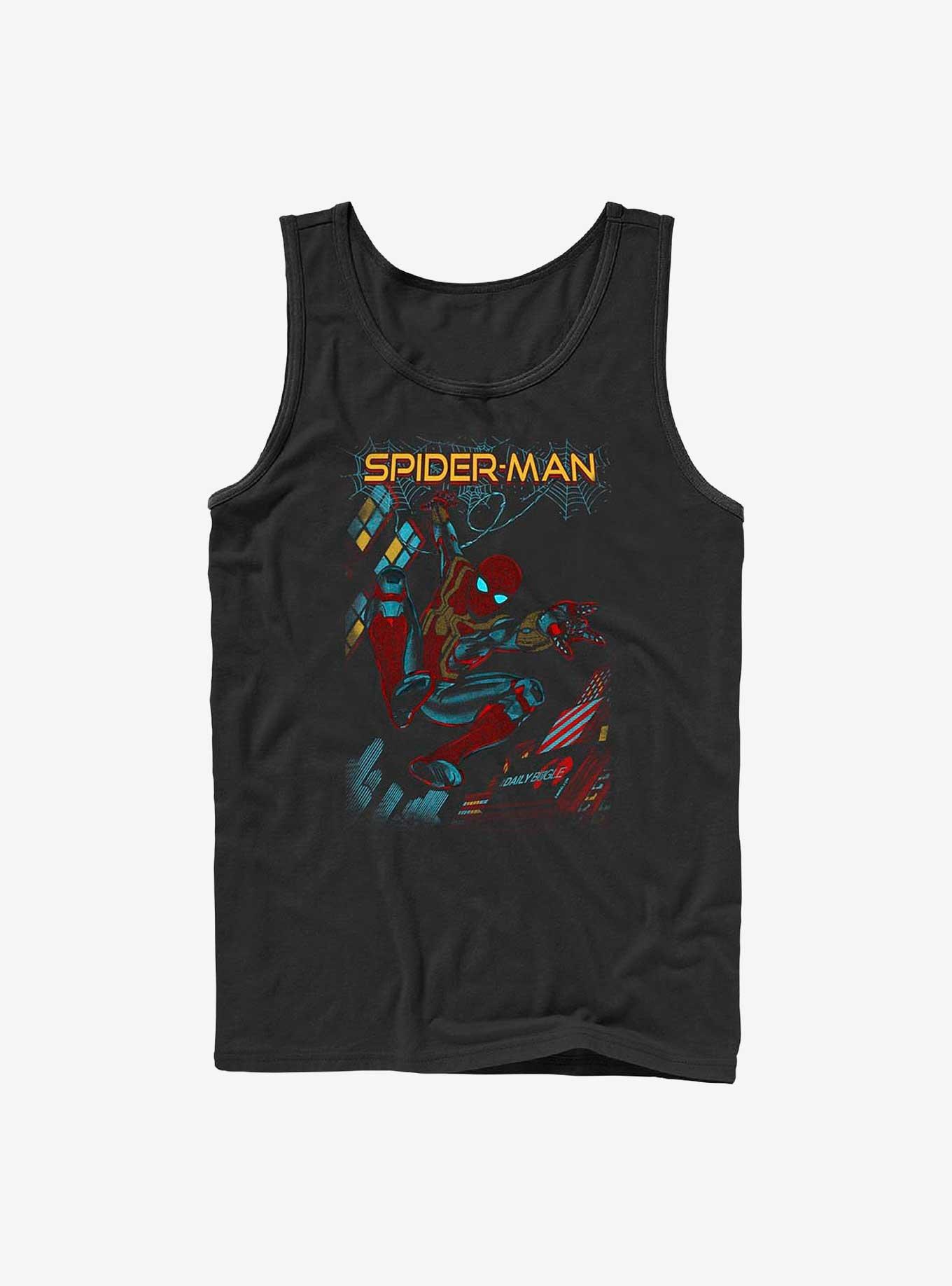 Marvel Spider-Man: No Way Home Slinging Cover Tank, BLACK, hi-res