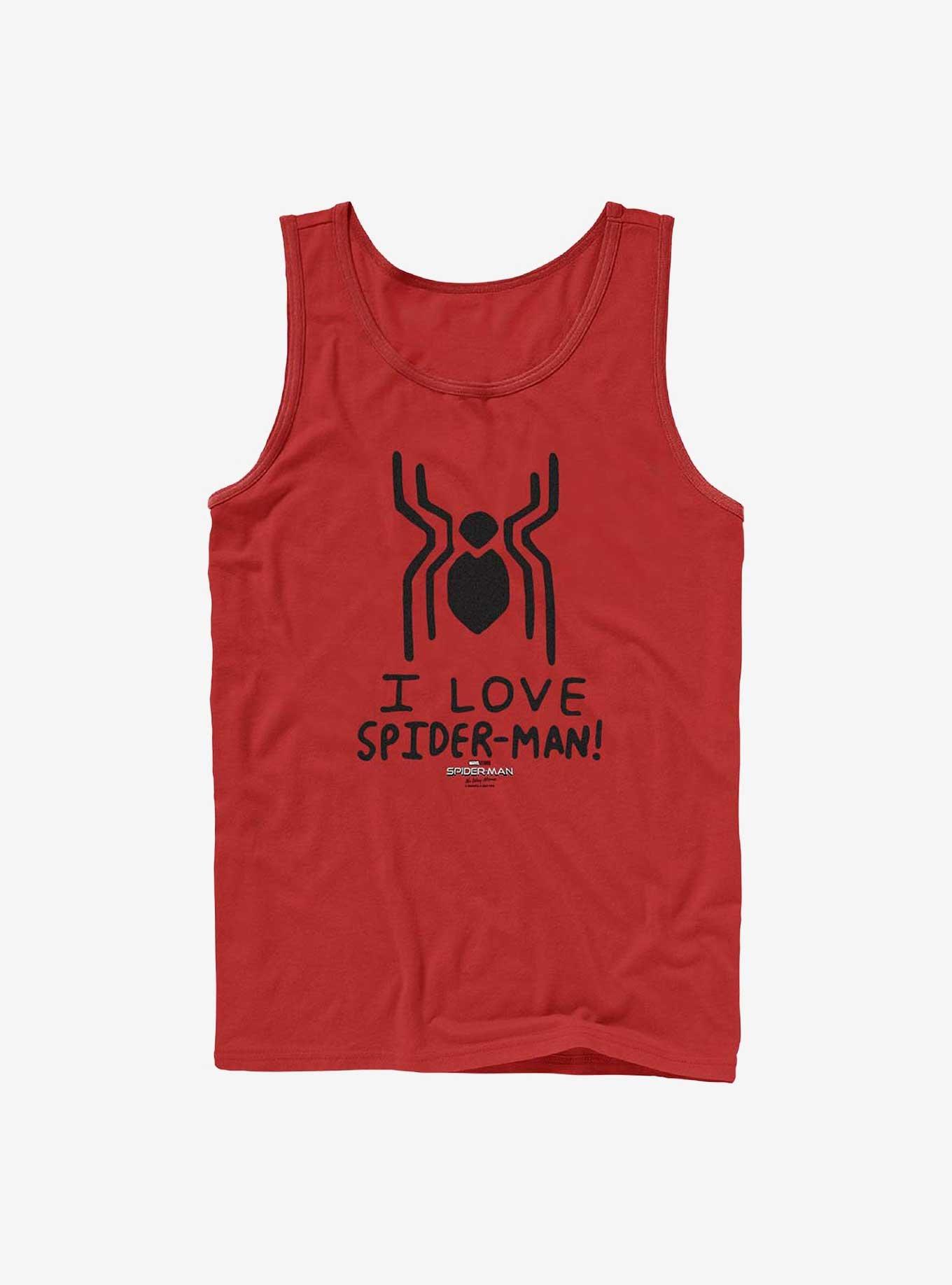 Marvel Spider-Man: No Way Home Spider Love Tank, RED, hi-res