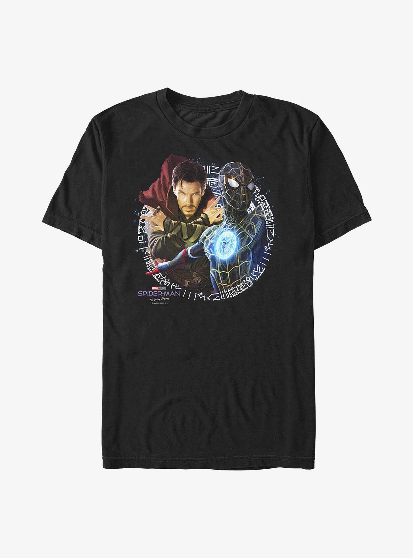 Marvel Spider-Man: No Way Home Doctor Strange And Spider-Man T-Shirt, BLACK, hi-res