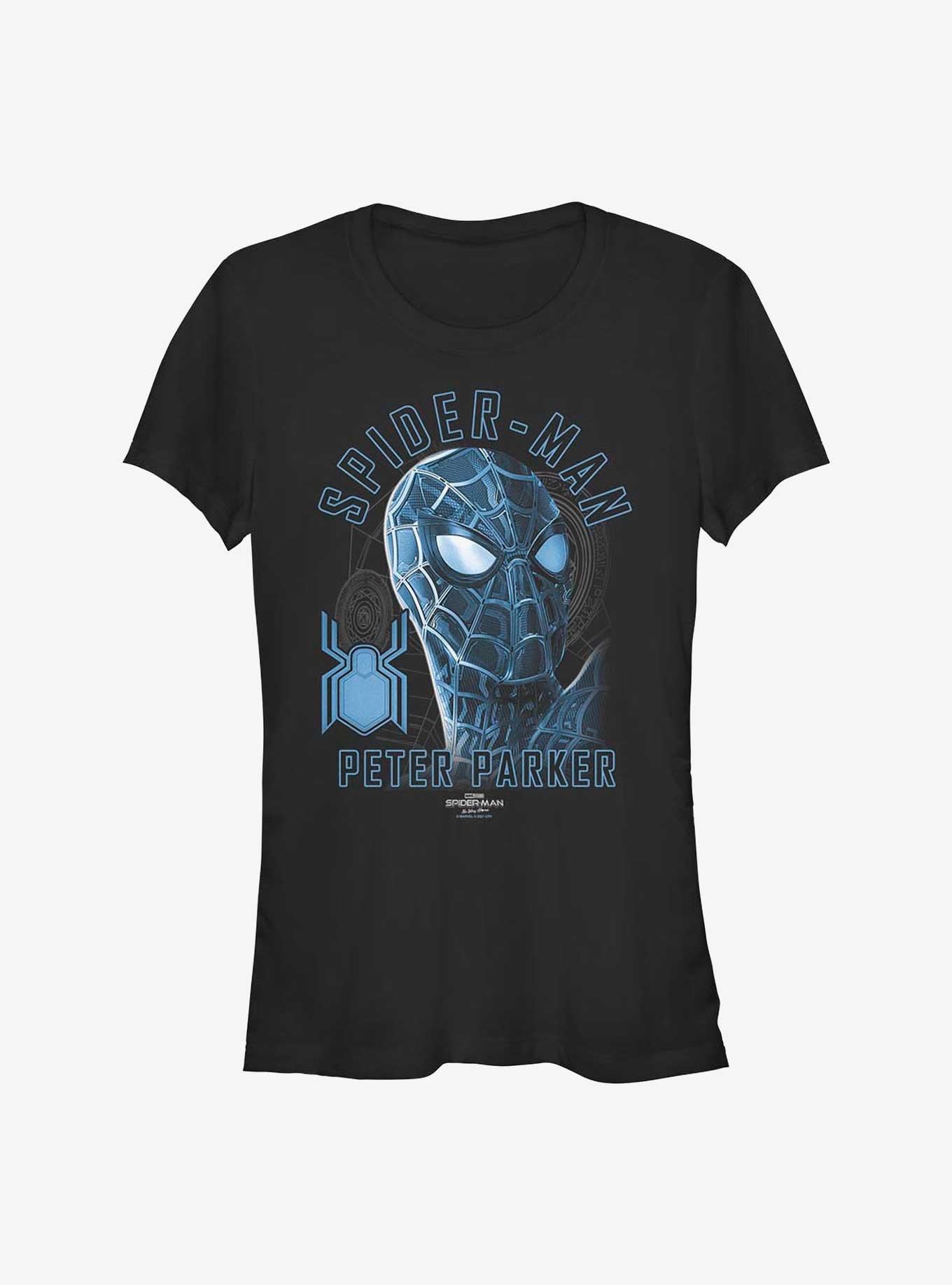 Marvel Spider-Man: No Way Home Spider Parker Girls T-Shirt, BLACK, hi-res