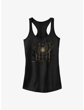 Marvel Spider-Man: No Way Home Black Ripped Suit Girls Tank, , hi-res