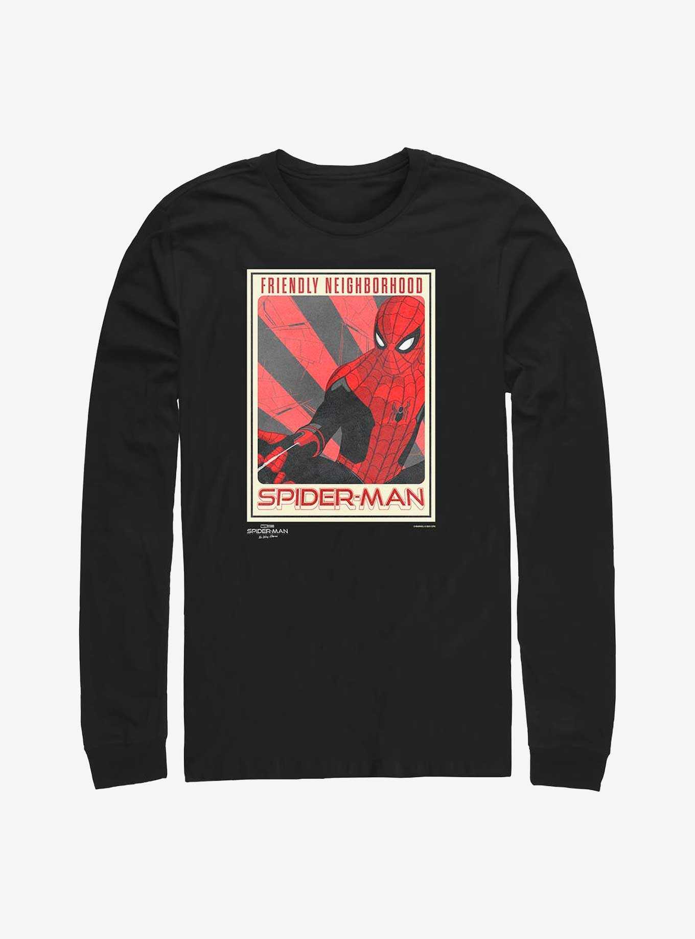 Marvel Spider-Man: No Way Home The Friendly Spider Long-Sleeve T-Shirt, , hi-res