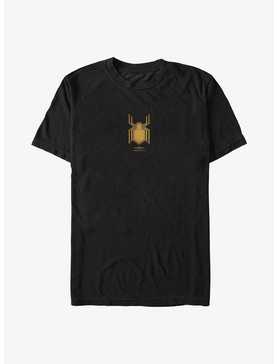 Marvel Spider-Man: No Way Home Black Suit Gold Logo T-Shirt, , hi-res