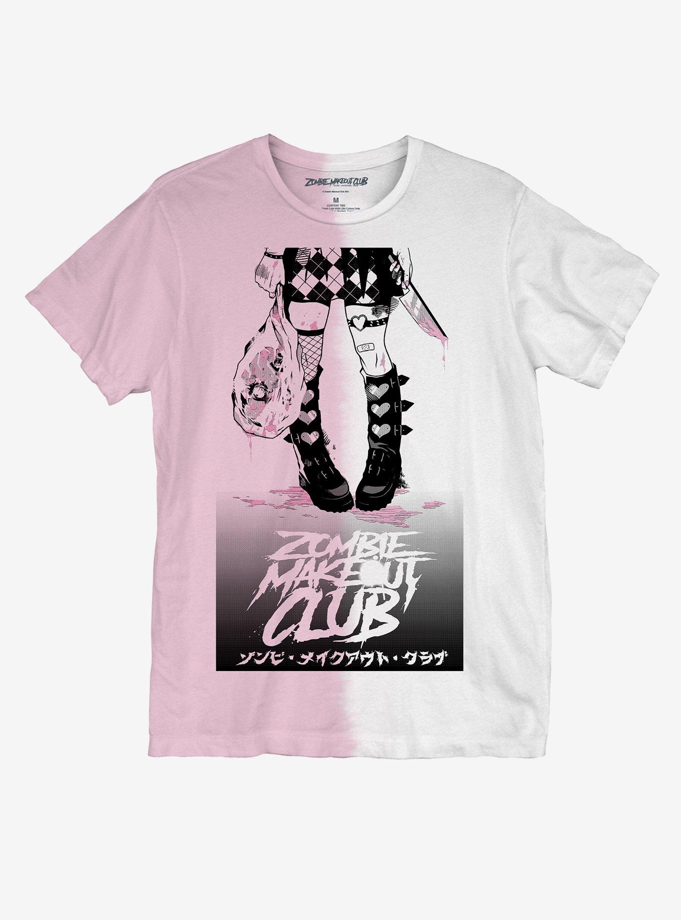 Zombie Makeout Club Bag & Knife Split T-Shirt, MULTI, hi-res