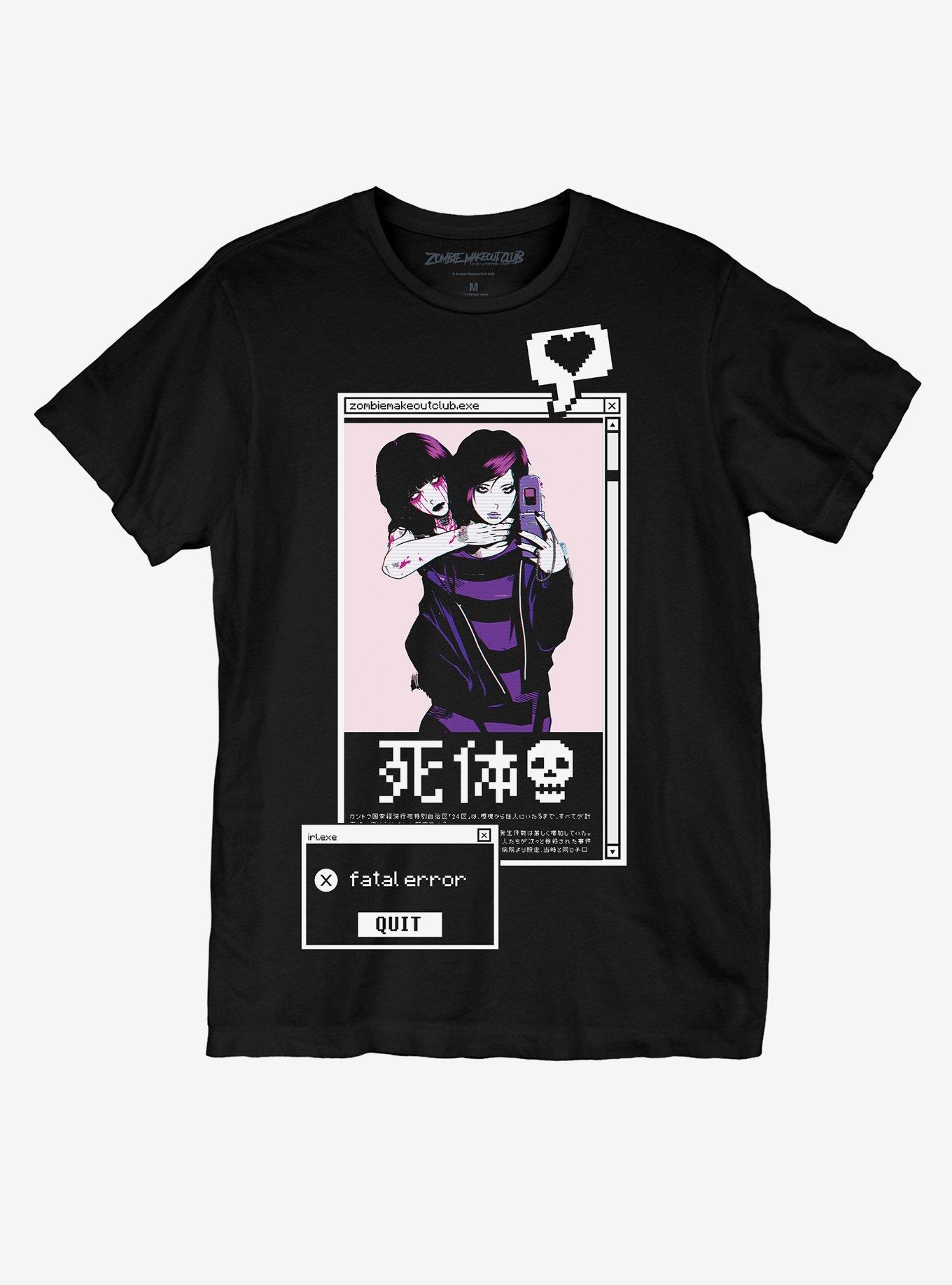 Zombie Makeout Club Piggyback T-Shirt, BLACK, hi-res