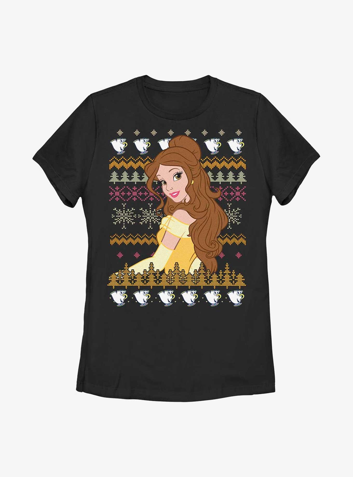 Disney Beauty And The Beast Belle Teacup Ugly Sweater Pattern