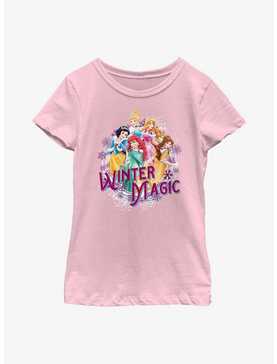 Disney Princesses Winter Magic Youth Girls T-Shirt, , hi-res