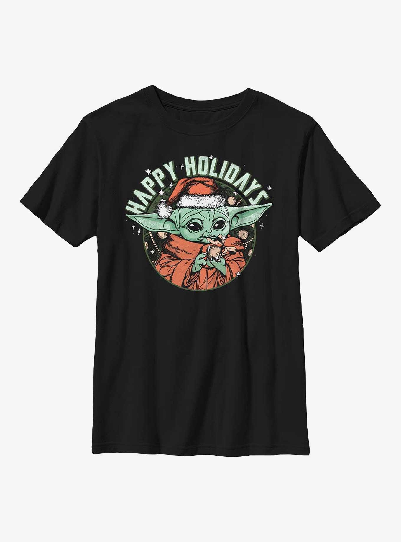 Star Wars The Mandalorian The Child Holidays Youth T-Shirt, , hi-res