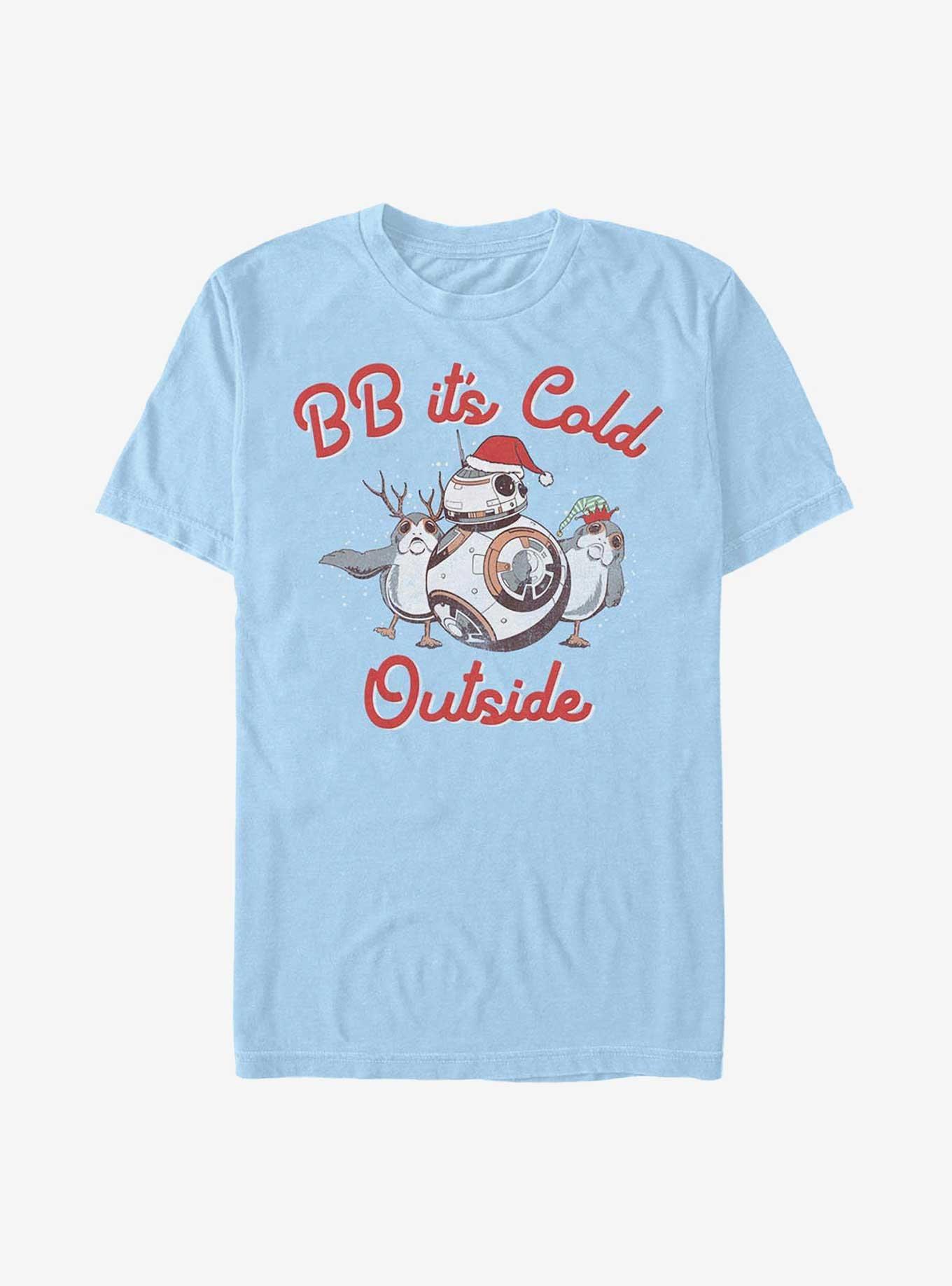 Star Wars BB It's Cold Outside T-Shirt, LT BLUE, hi-res