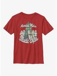 Star Wars Merriest Wishes From The Galactic Empire Youth T-Shirt, RED, hi-res
