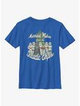 Star Wars Merriest Wishes From The Galactic Empire Youth T-Shirt, ROYAL, hi-res