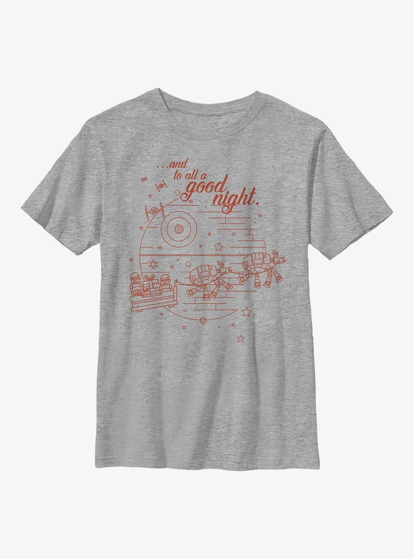 Star Wars To All A Good Night Youth T-Shirt