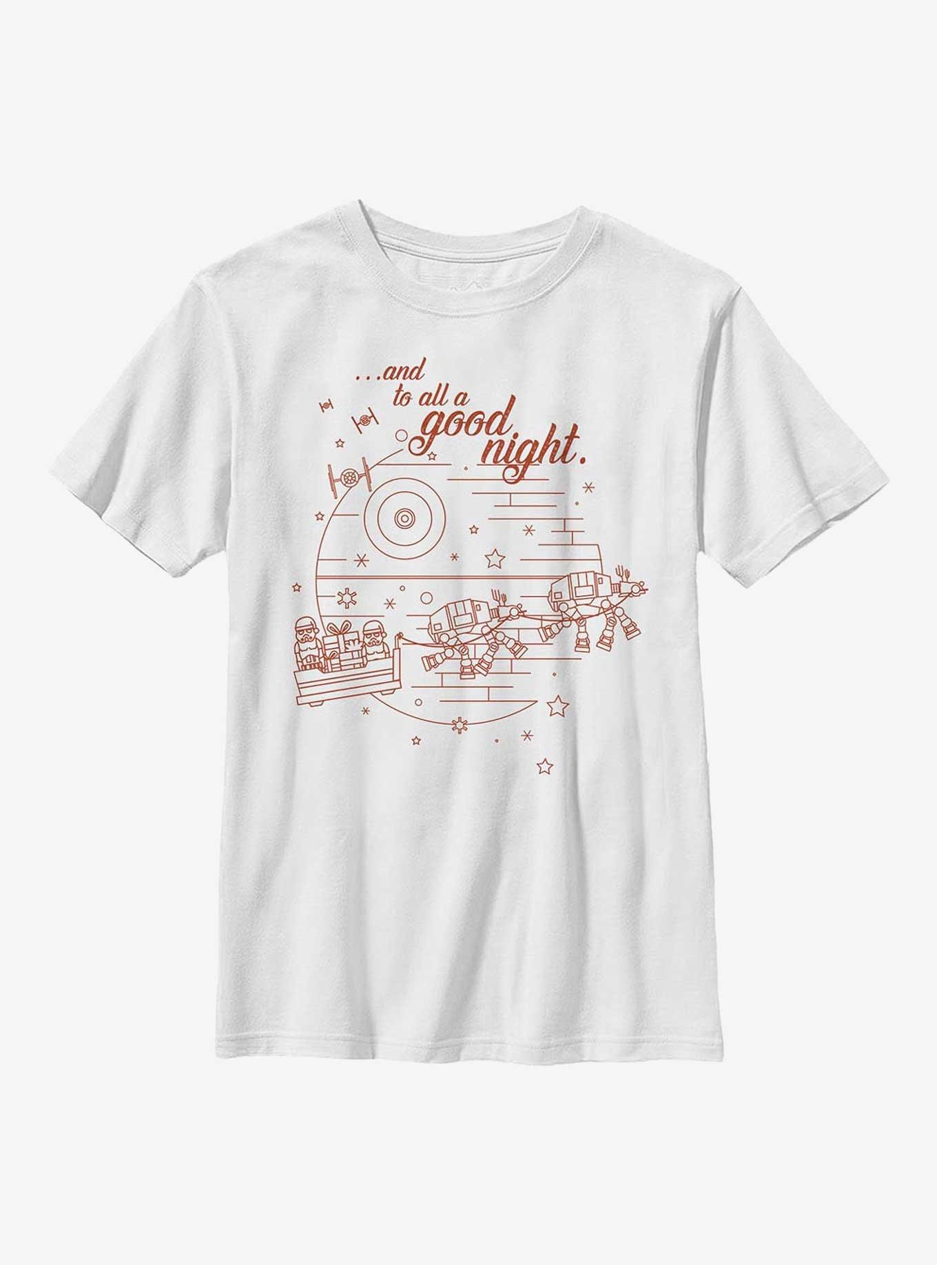 Star Wars To All A Good Night Youth T-Shirt