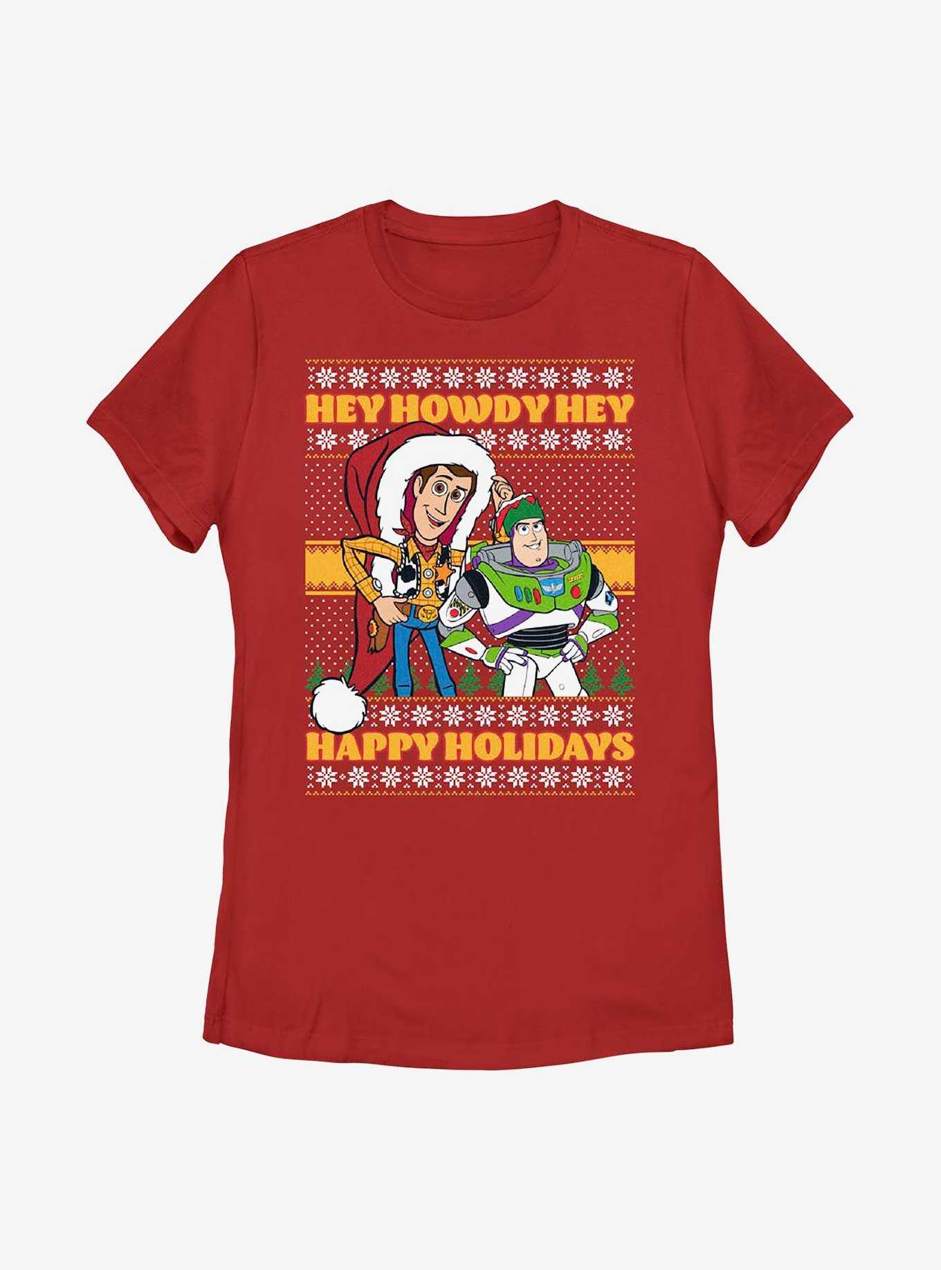 Disney Pixar Toy Story Howdy Holidays Womens T-Shirt, , hi-res