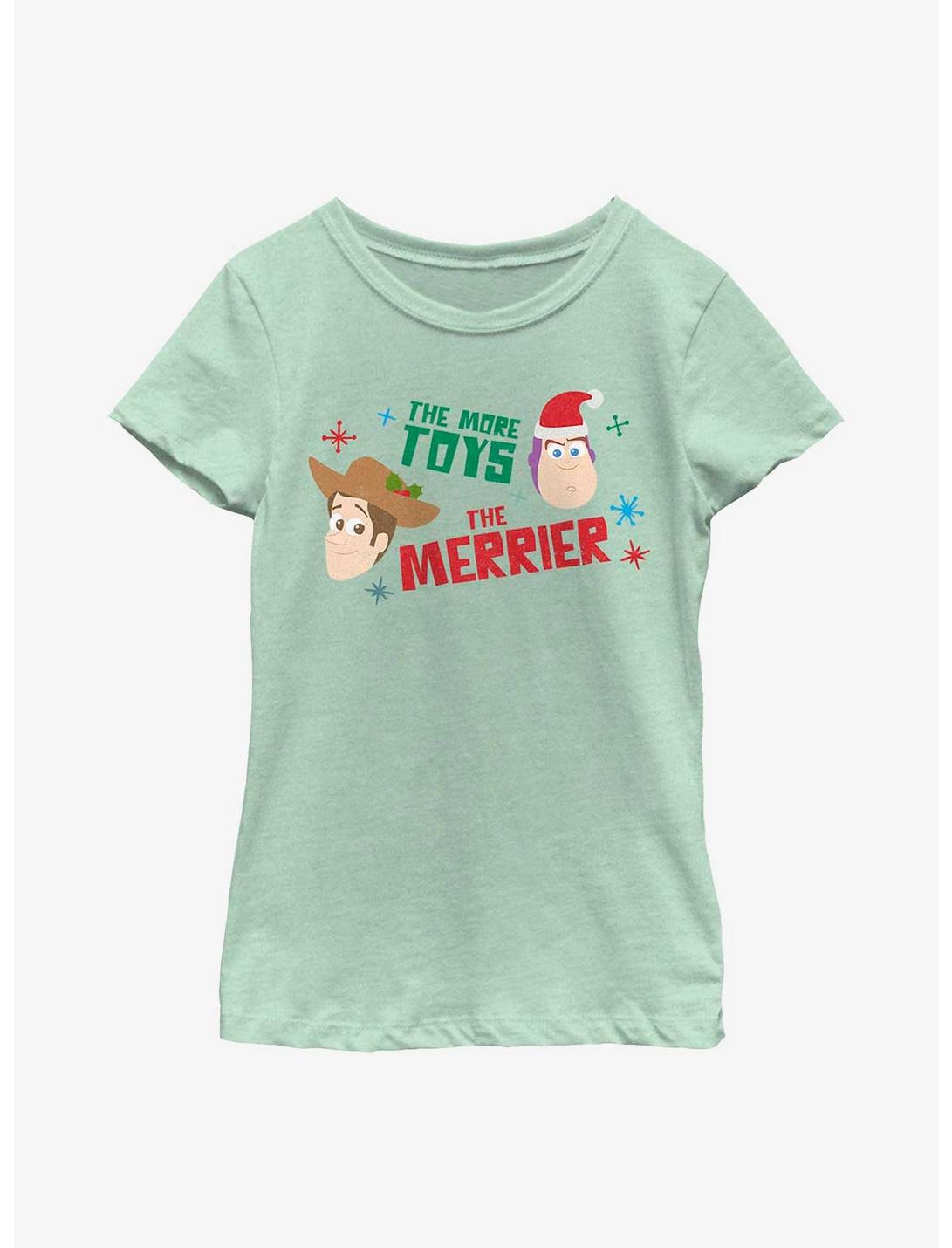 Disney Pixar Toy Story More Toys The Merrier Youth Girls T-Shirt, MINT, hi-res